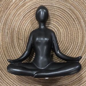 Female Buddha Yoga Pose Figurine